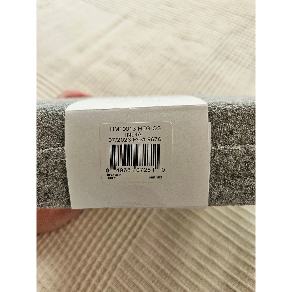 Burt's Bees Baby Changing Pad Cover Heathered Knit Terry 100% Organic Cotton